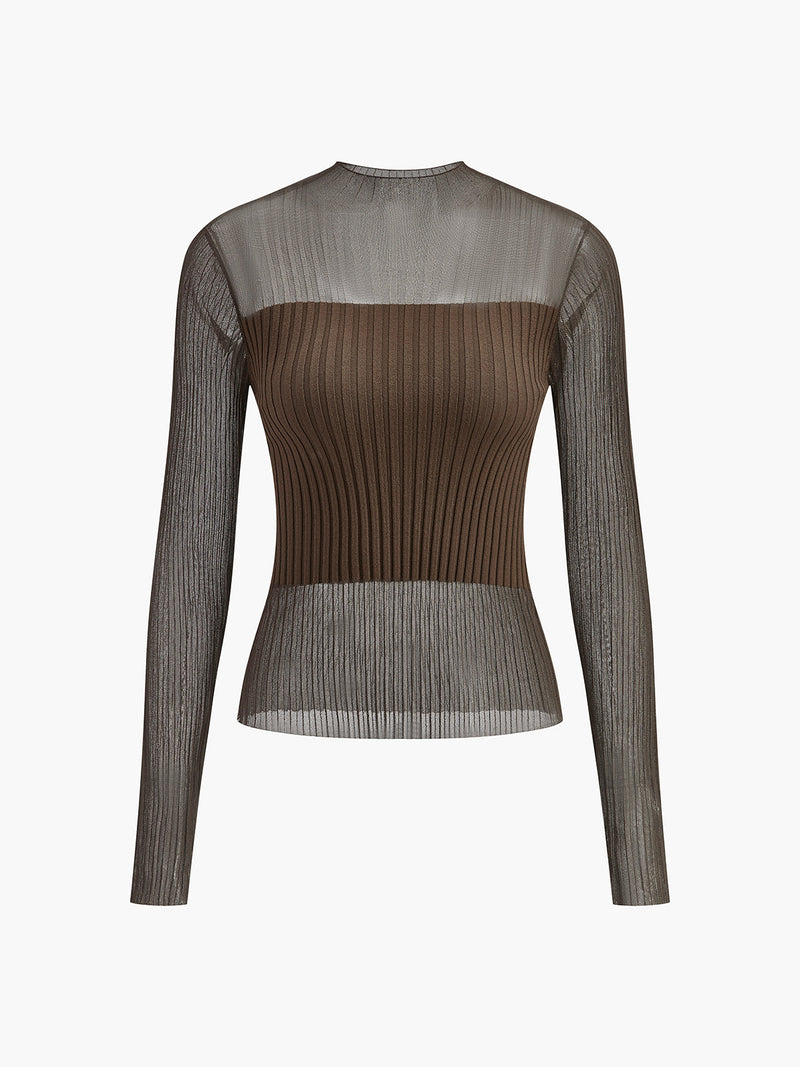 Anaïs Women's Sweater - fabric and finish detail