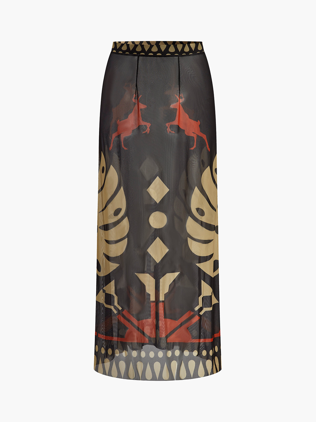 Saskia Women's Printed Cover-up - styled view