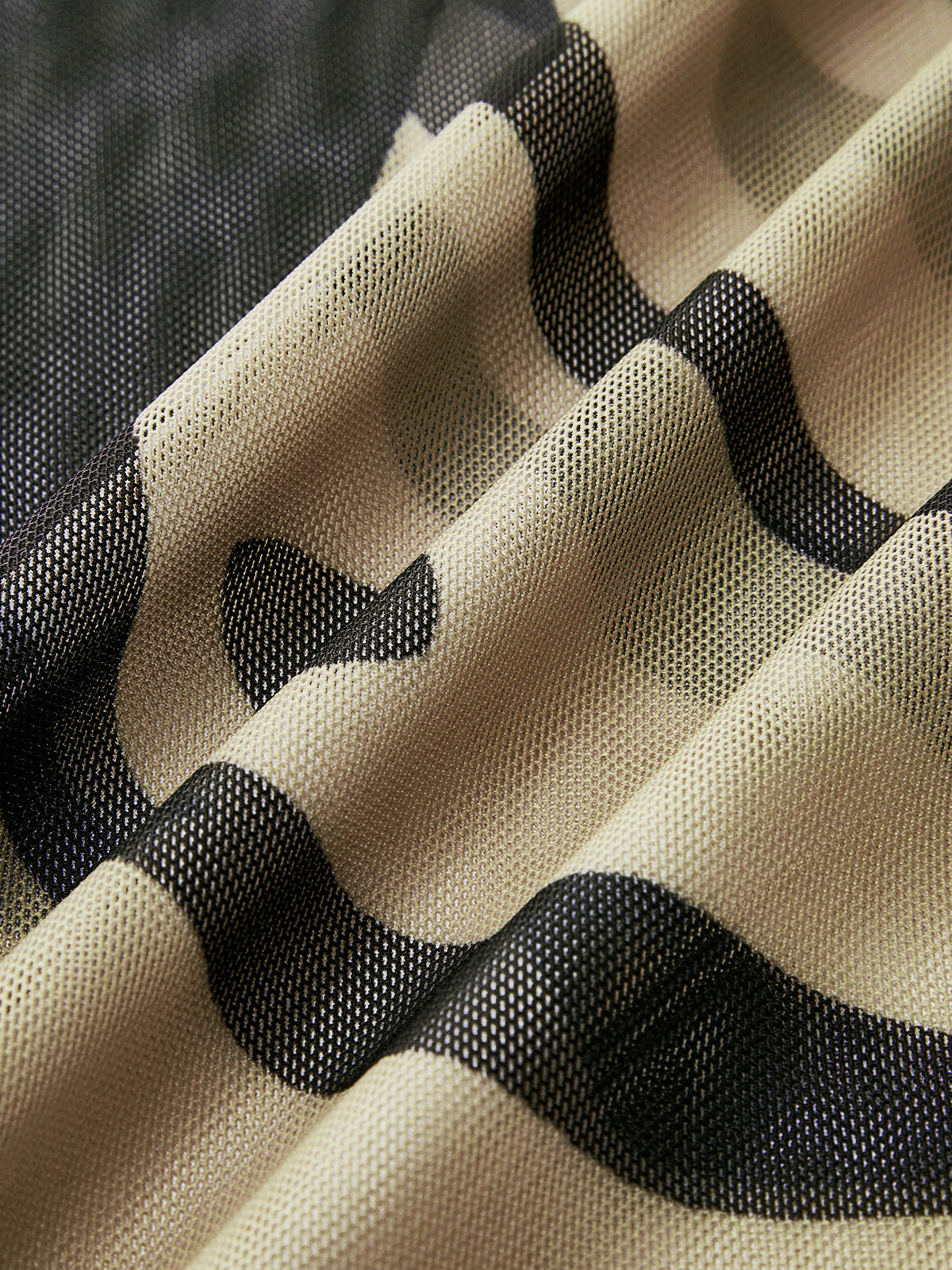Anaïs Women's Printed Trousers - fabric and finish detail