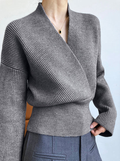 Astrid Women's Sweater - fabric and finish detail