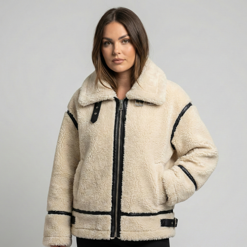 Elise Women's Oversized Blazer - front view