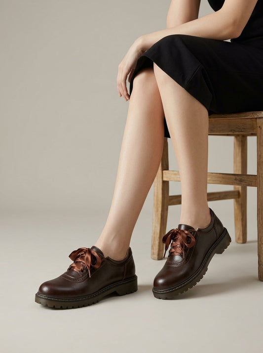 Saskia Women's Oxfords - styled view