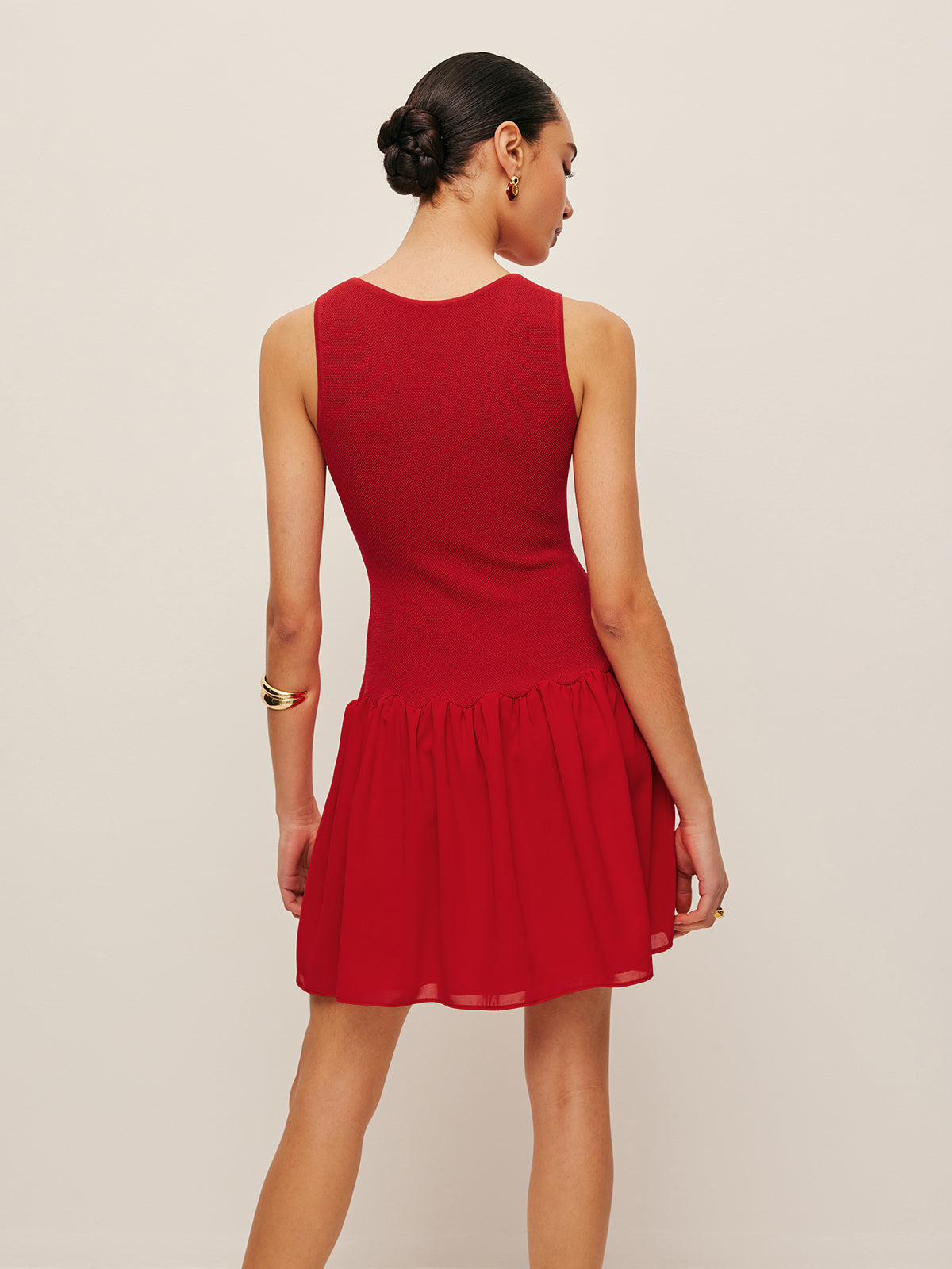 Rowan Women's Dress - fabric and finish detail