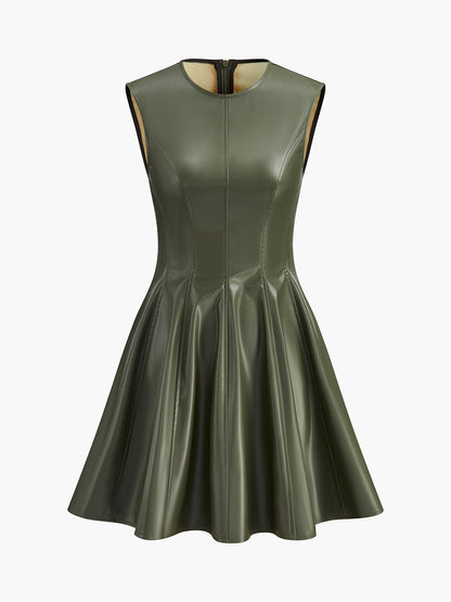 Giselle Women's Pleated Dress - front view