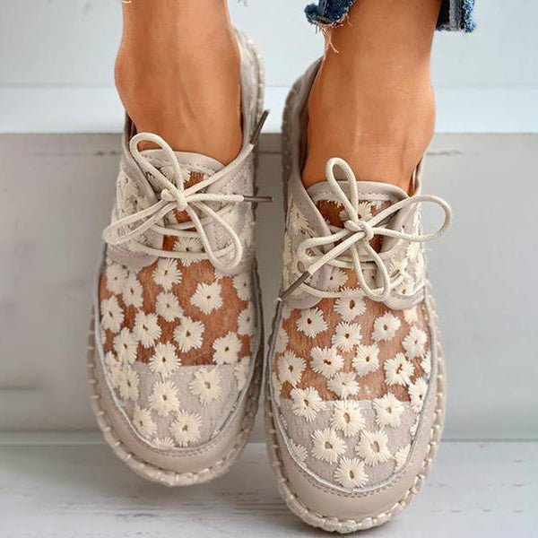 Tamsin Women's Floral Espadrilles - full-length view