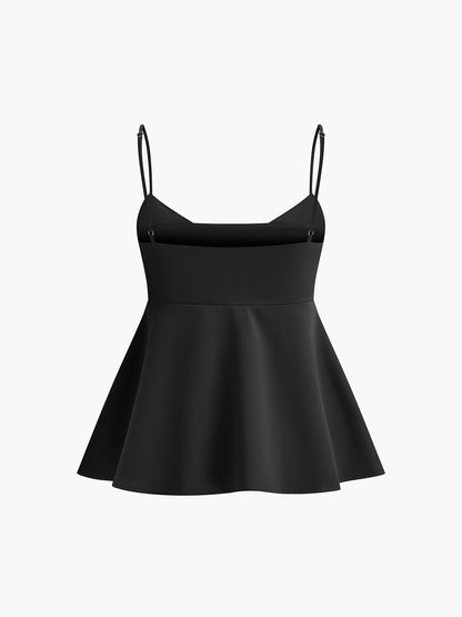 Dahlia Women's Camisole - fabric and finish detail