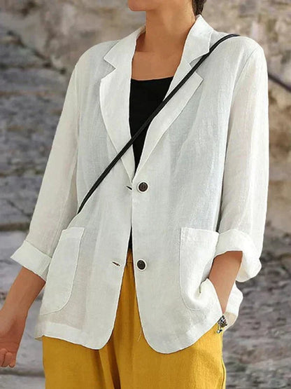 Thea Women's Blazer - styled view