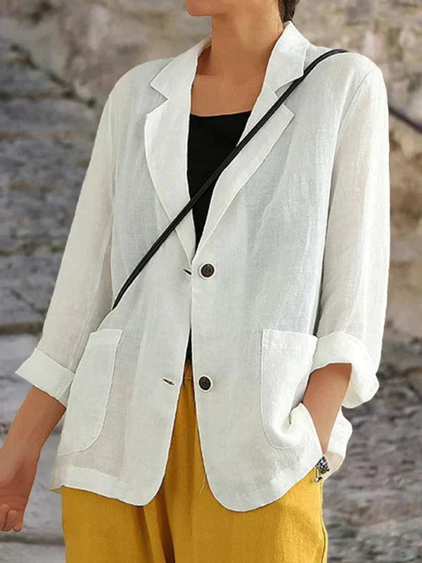 Thea Women's Blazer - styled view