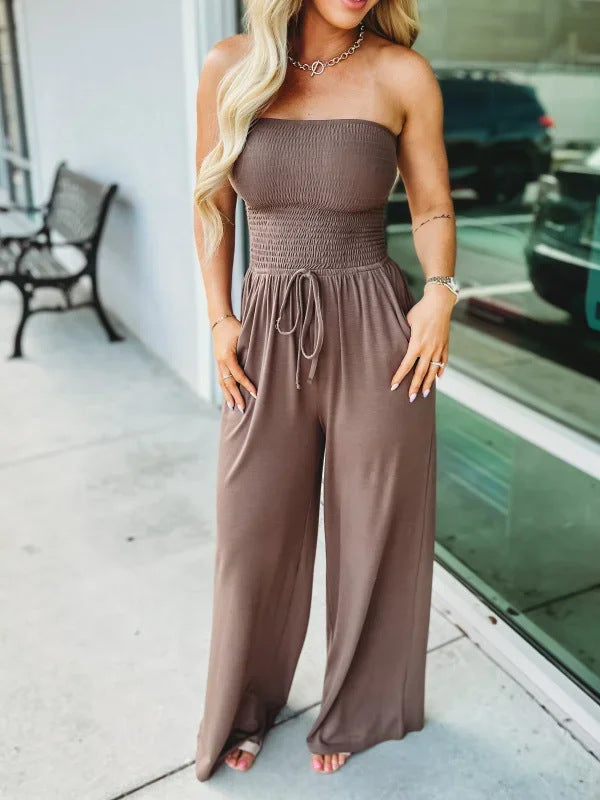 Kaia Women's Jumpsuit | Off Shoulder