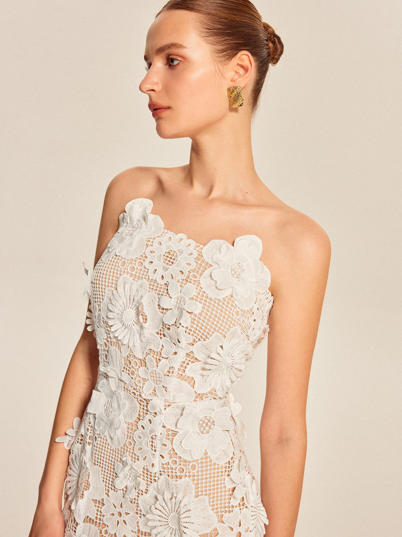 Elsie Women's Floral Dress - shown in use