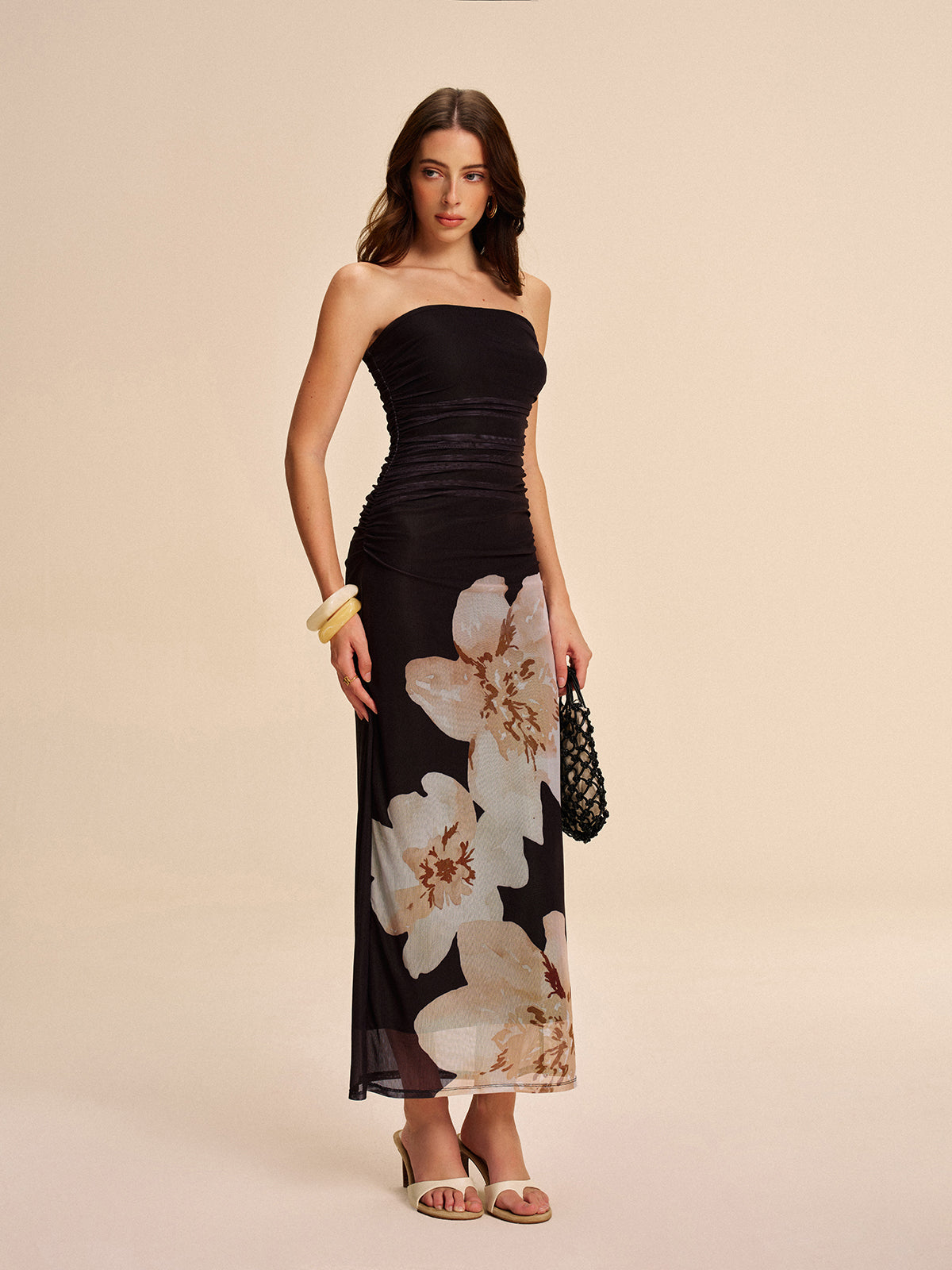 Astrid Women's Pleated Dress - front view