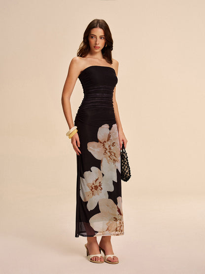 Astrid Women's Pleated Dress - front view