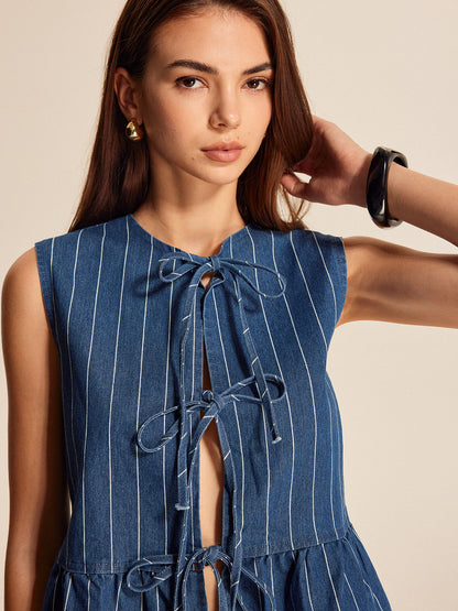 June Women's Vest - styled view