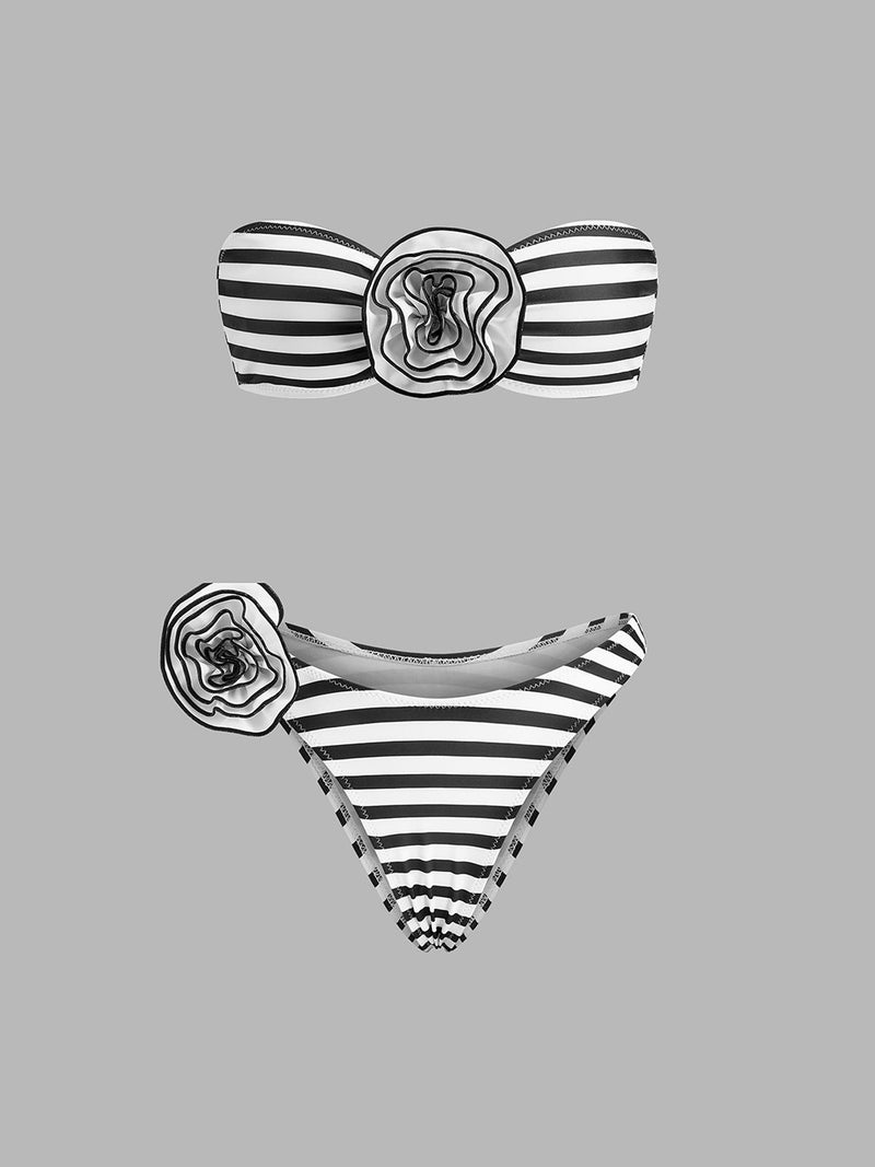 Ava Women's Floral Swimsuit - styled view