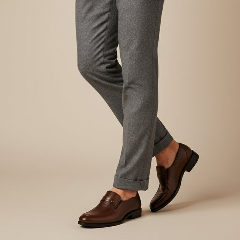 Ezra Men's Loafers - close-up detail