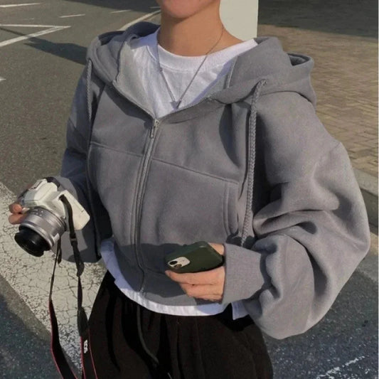 Mira Women's Oversized Hoodie - front view