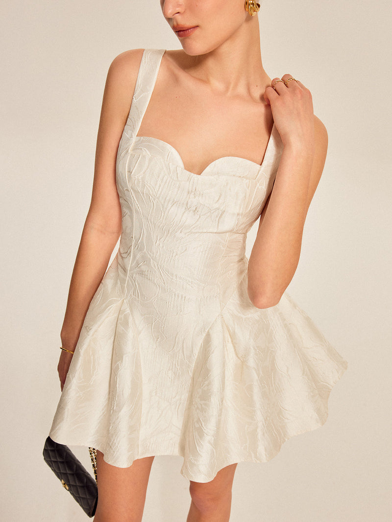 Ines Women's Pleated Dress - front view