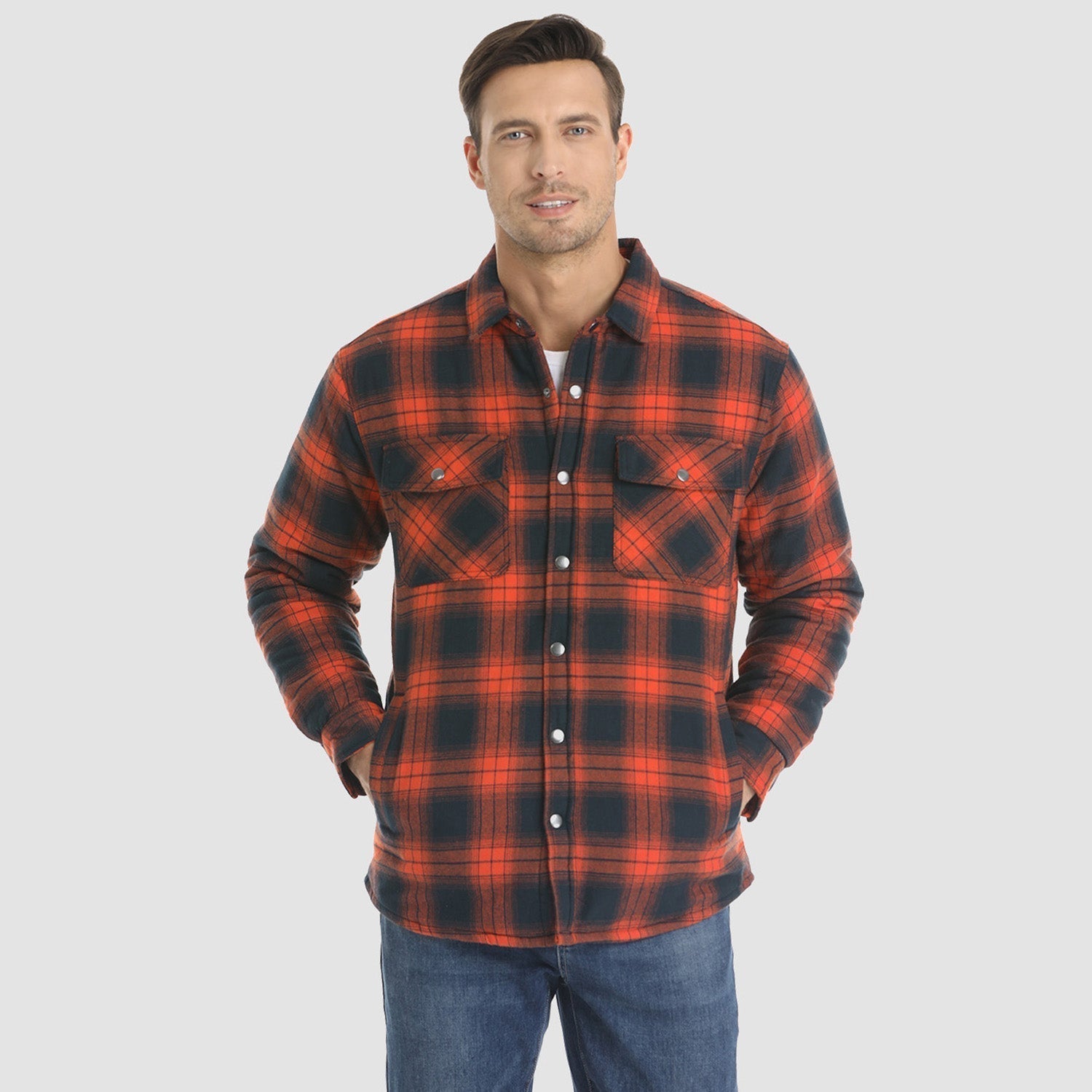 Griffin Men's Jacket - fabric and finish detail