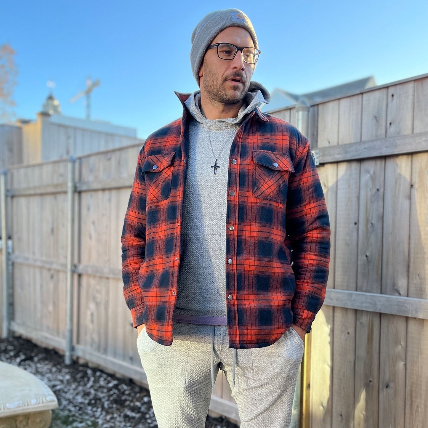 Griffin Men's Jacket - shown in use