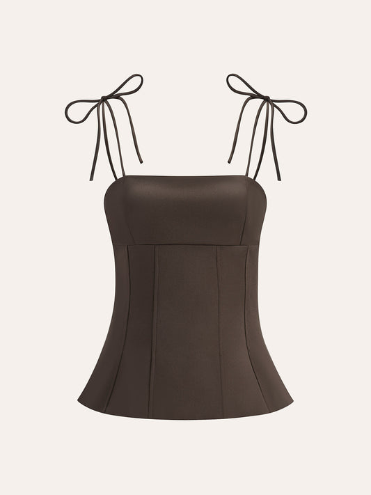Cleo Women's Corset Top - front view