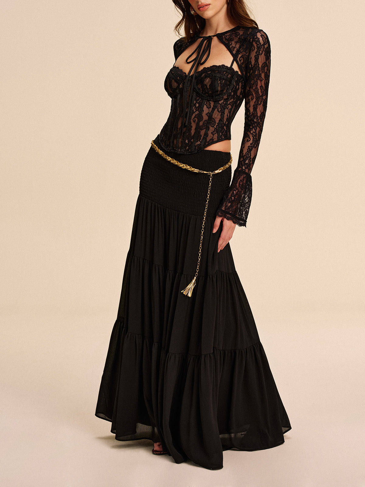 Wren Women's Skirt - fabric and finish detail
