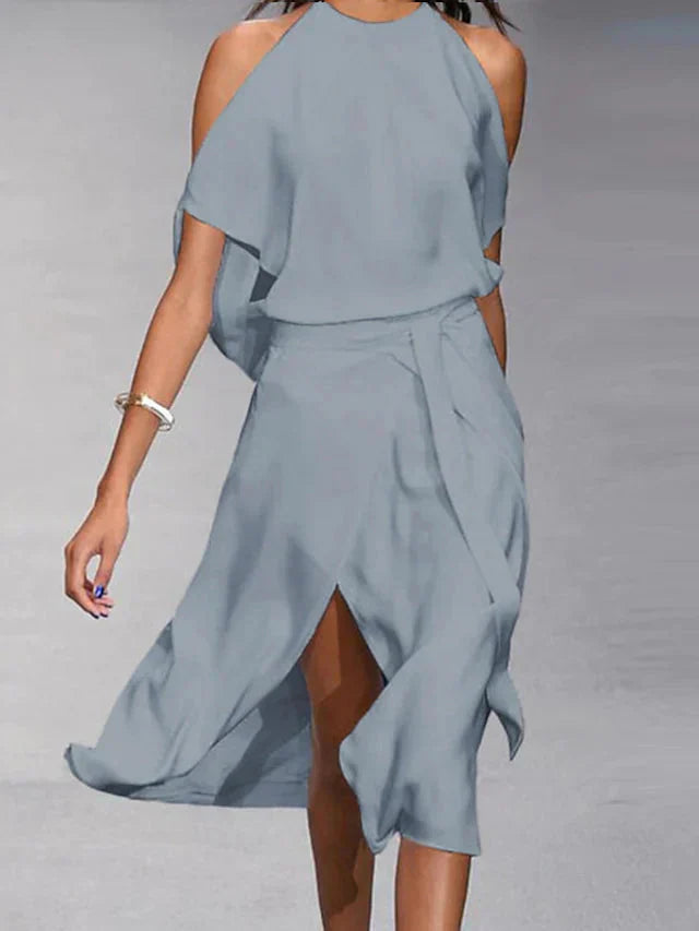 Lumi Women's Midi Dress - front view
