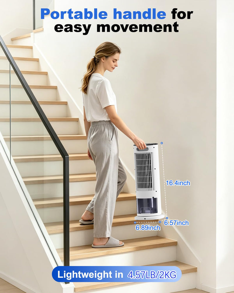 Juniper Portable Air Conditioner - shown in use