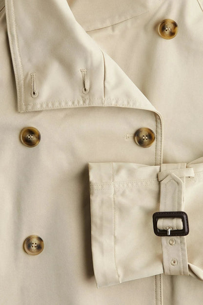 Rowan Women's Trench Coat - close-up detail