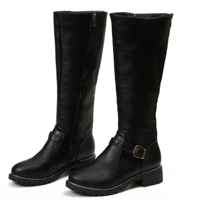 Fleur Women's Knee-high Boots - shown in use