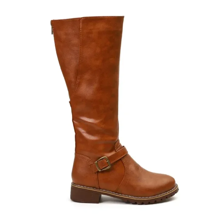 Fleur Women's Knee-high Boots - close-up detail