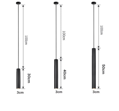 Tubeular Pendant Light