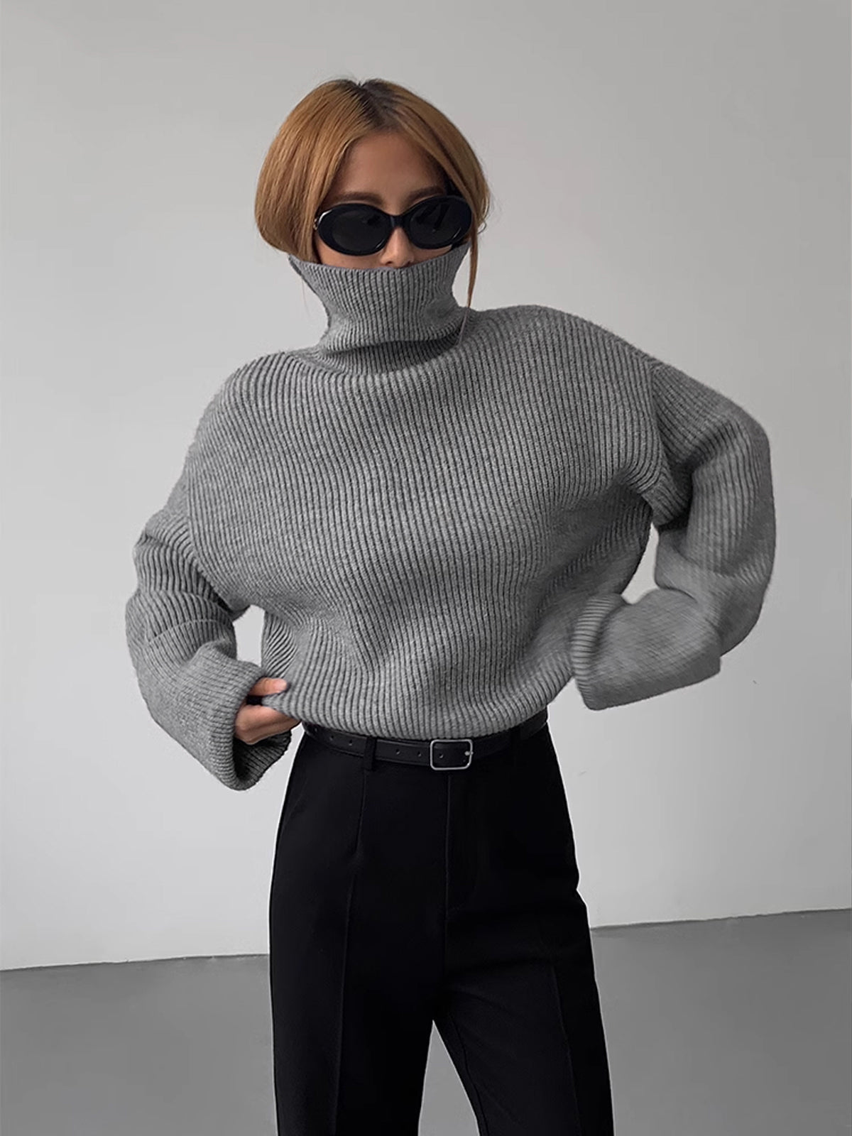 Sophie Women's Sweater - back view