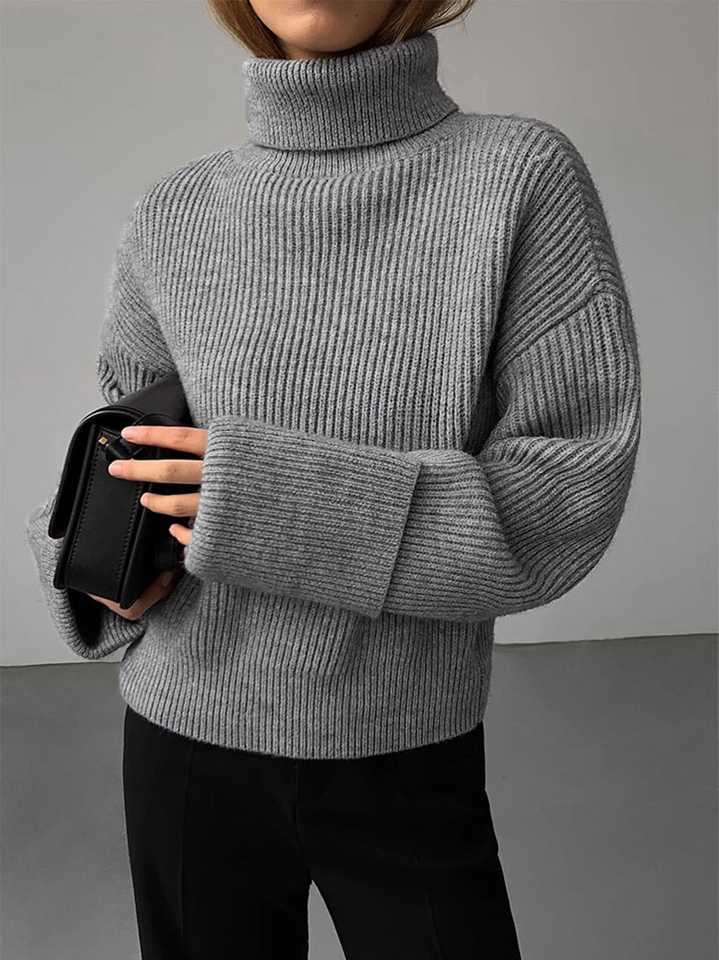 Sophie Women's Sweater | Knit, Turtleneck