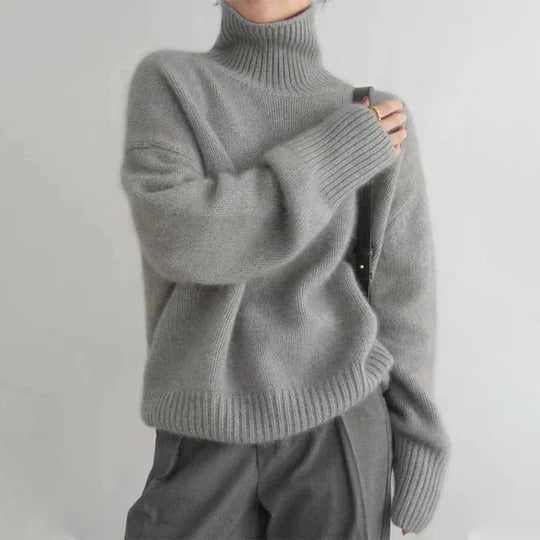 Sable Women's Sweater - fabric and finish detail