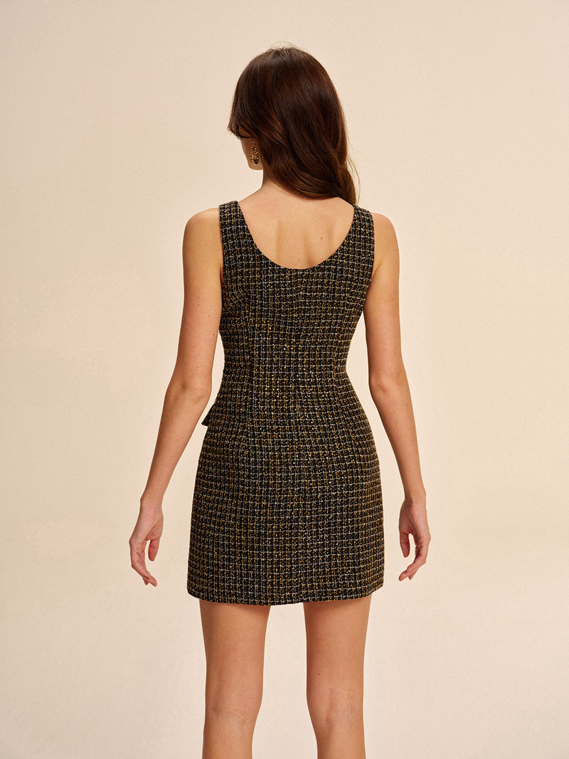 Dahlia Women's Dress - flat lay