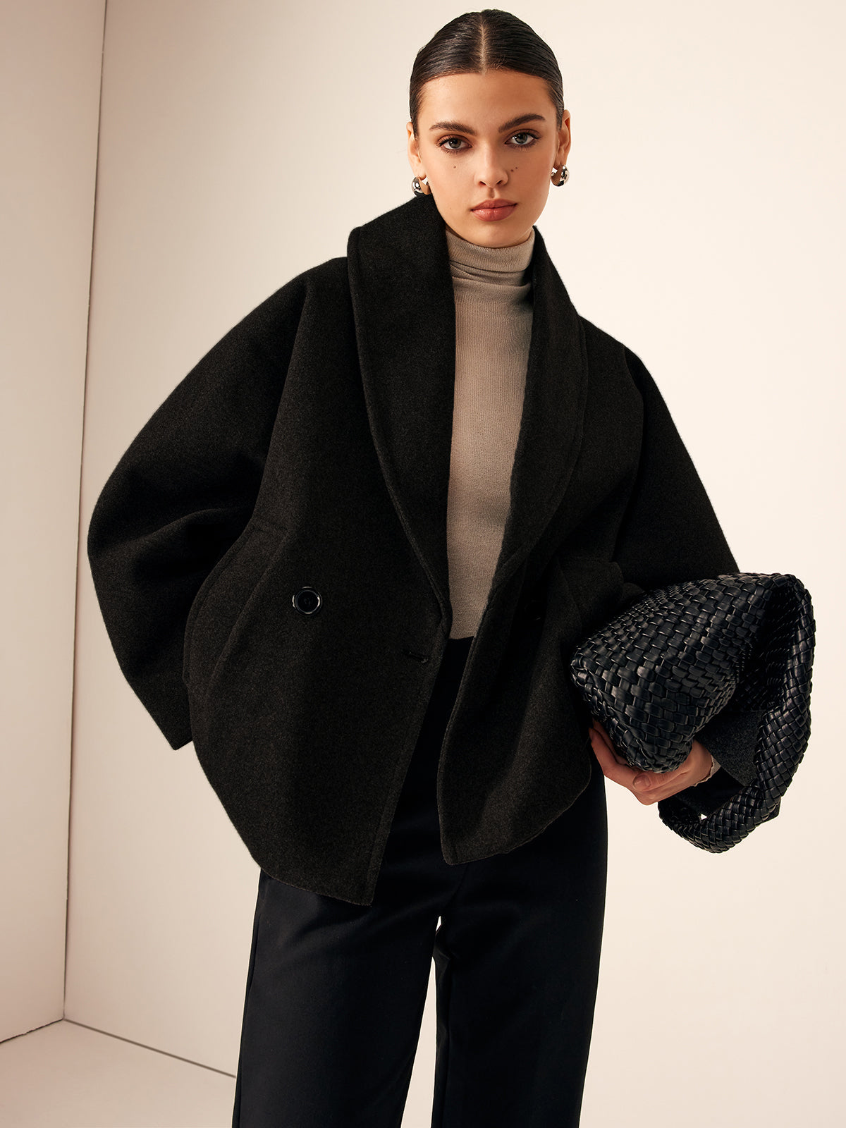 Jolie Women's Coat - flat lay