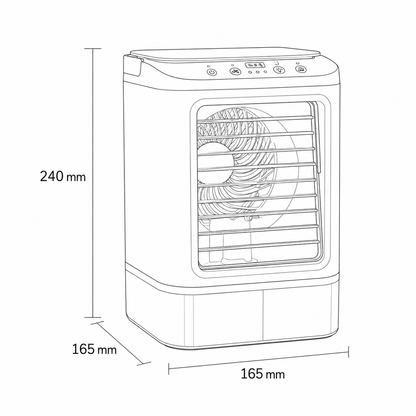 Vale Portable Air Conditioner - full-length view