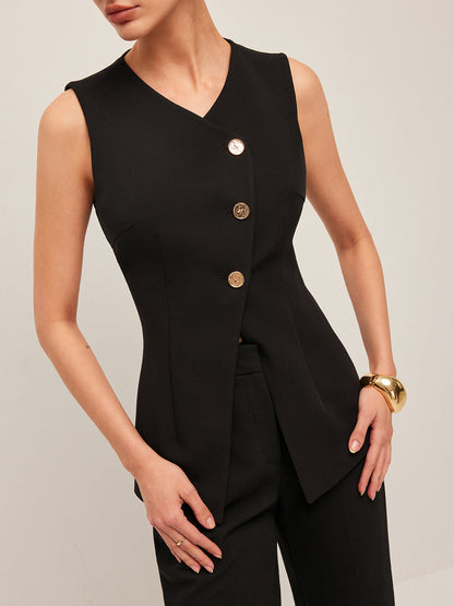 Kaia Women's Vest - styled view