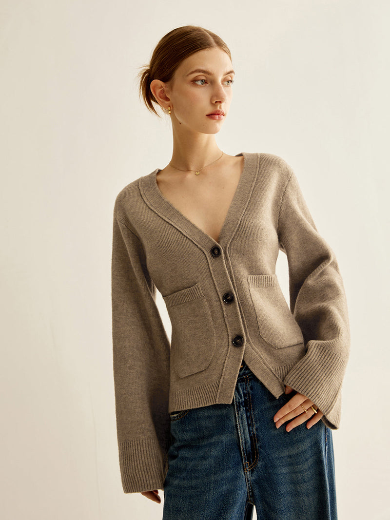 Nora Women's Cardigan - styled view