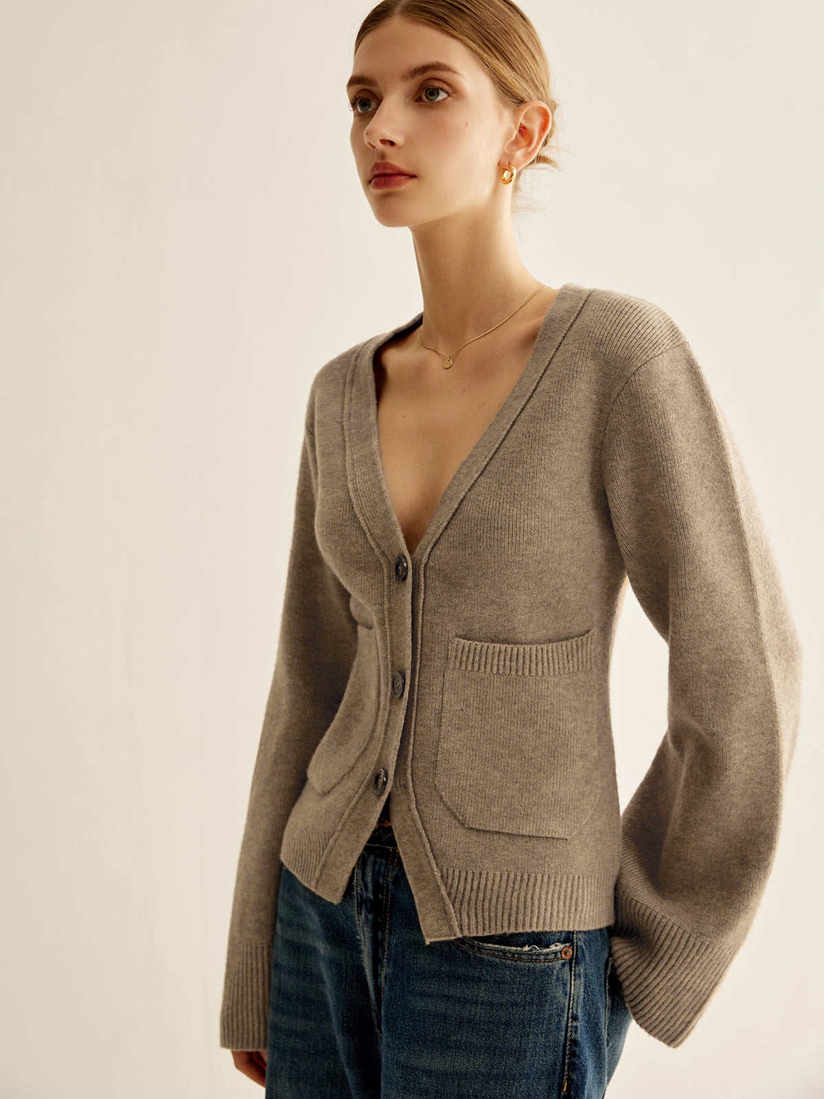 Nora Women's Cardigan - full-length view
