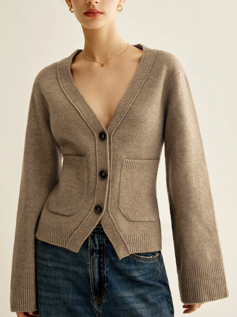 Nora Women's Cardigan - front view