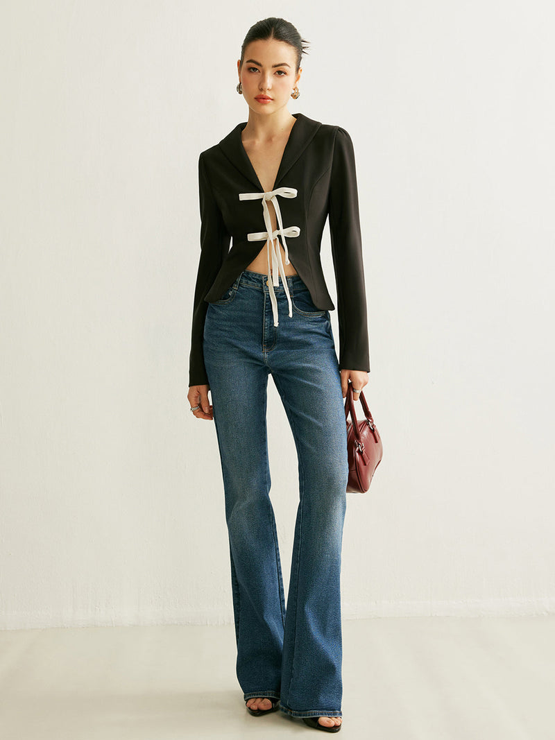 Ruby Women's Blazer - styled view