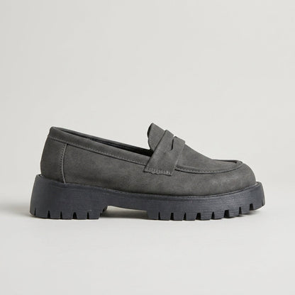 Mira Women's Platform Oxfords - back view