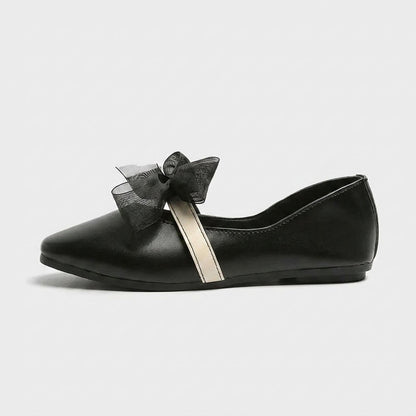 Nadia Women's Floral Ballet Flats - back view
