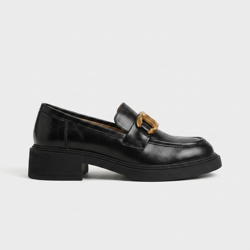 Camille Women's Platform Loafers - back view