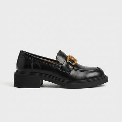 Camille Women's Platform Loafers - back view