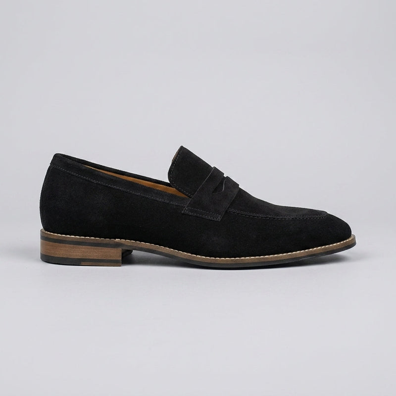 Tobias Men's Suede Loafers - back view