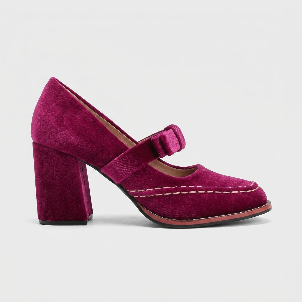 Paloma Women's Adjustable Heels - back view