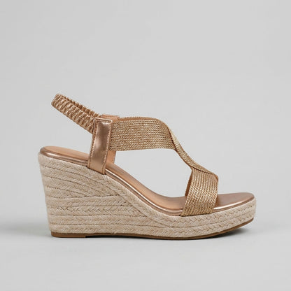 Ivy Women's Platform Espadrilles - full-length view