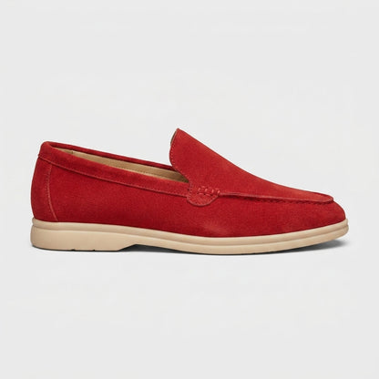 Sawyer Men's Suede Loafers - full-length view